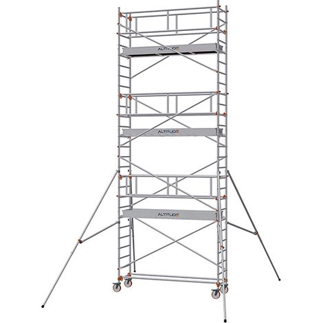 Rollgerüst 3 Bühnen - Max. Arbeitshöhe 8.90m - 613827