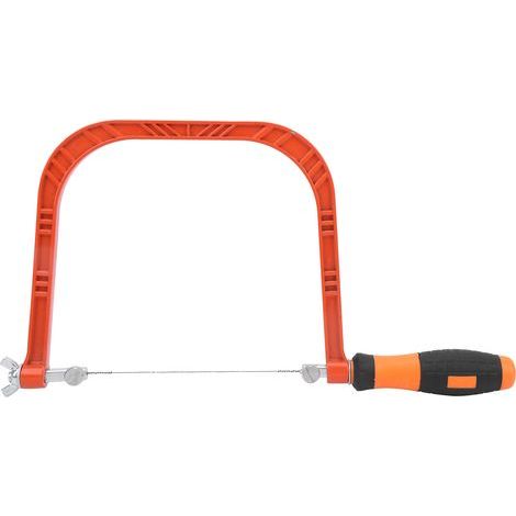 Accessoire d'outil de scie à main pour le travail du bois de scie à métaux Junior réglable en alliage d'aluminium en forme de U (1/5)