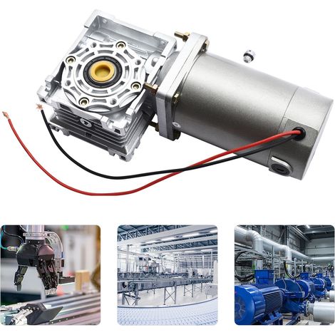 Elektrischer Getriebemotor 200W DC 12V 1800 U/min, 50K 40Cr Legierungsstahl-Schneckengetriebe, hohes Drehmoment (1/5)