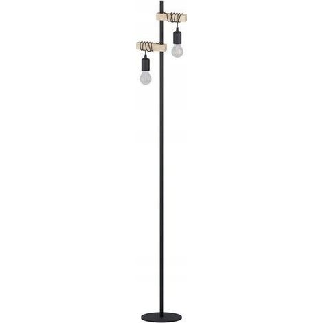Eglo Townshend Stehlampe Industrie schwarz 166,5 cm (1/2)
