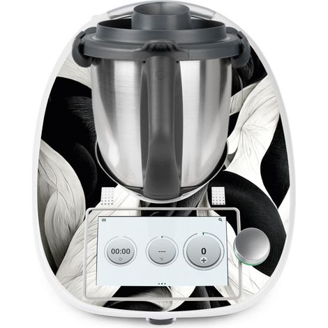 Stickers Thermomix TM6 - Design - Adhésif + Protection MATE (1/2)