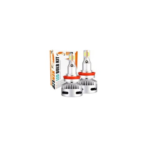 Kit 2 Ampoules LED H8 H9 H11 N26 45W 11600Lms LED Pro - Design Lenticulaire (1/5)