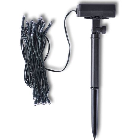 Stringa con LED solari 24 luci 3,8m 2pcs (1/5)