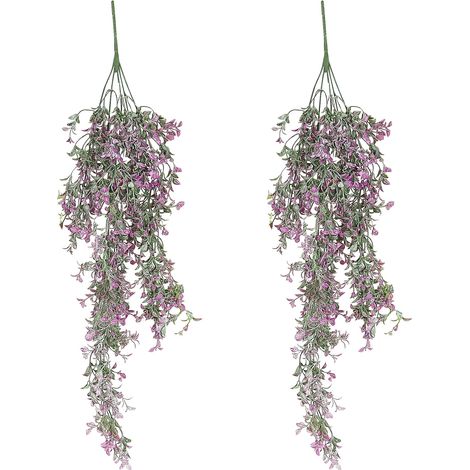 Chute plante artificielle 80cm lot de 2 (1/4)