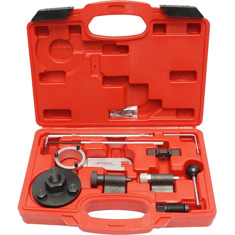Kit di bloccaggio e fissaggio della cinghia di distribuzione per motori VAG 1.6, 2.0 TDI Breckner Germany
