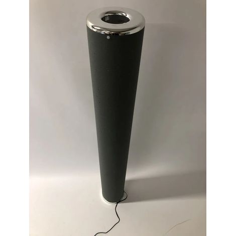 Lámpara de pie LED gris 103,5x13