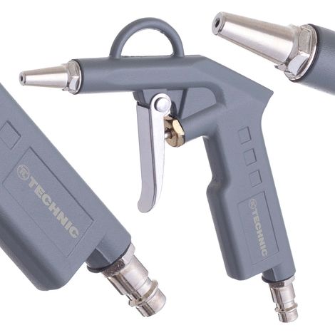Pistola ad aria compressa con ugello corto e attacco rapido