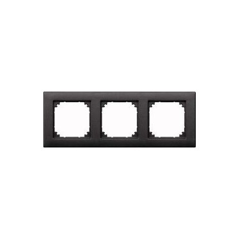 Plaque de finition Merten 486314 thermoplastique mate anthracite