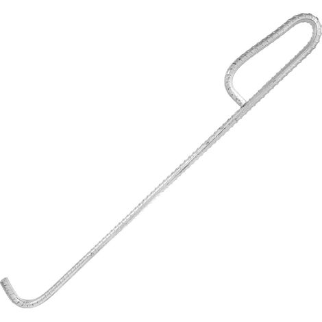 Crochet de Levage Polyvalent en Acier à Poignée en T pour Porte Roulante et Couvercle de Regard, Outil Robuste en Acier pour Entretien Extérieur et Manipulation Simplifiée (1/5)