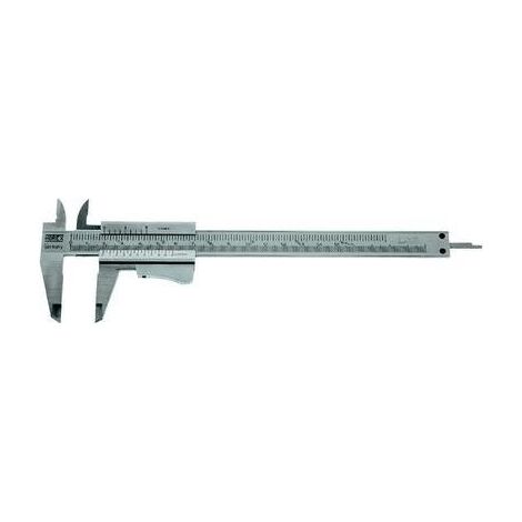 Horex 2224518 Calibrador de bolsillo 200 mm plateado