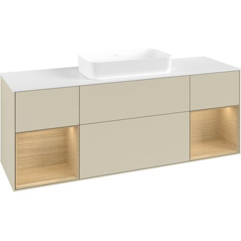 Villeroy & Boch F741PCHJ Meuble sous-lavabo Finion F74 (1/3)