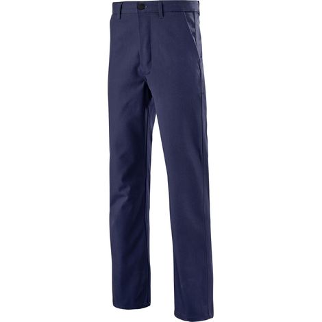 PANTALONI ESSENTIALS COTONE BLU MARINO S - FR(42)