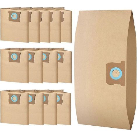 Lot de 14 sacs DXVA19-4104 pour aspirateur eau et poussière DEWALT de 5 à 8 gallons, sacs jetables pour aspirateur d'atelier, sacs à poussière de rechange (1/5)