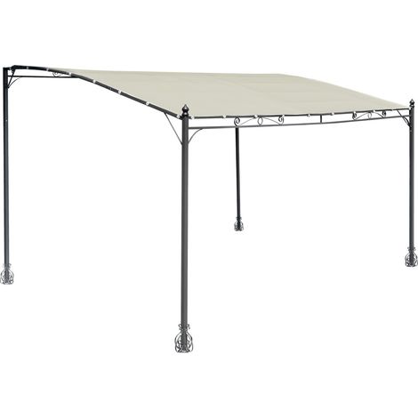 Gazebo pergola per giardini e verande 4 x 3 metri con telo idrorepellente (1/3)