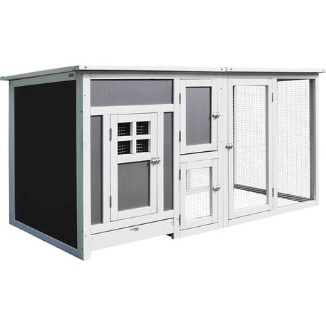 Pollaio easycomfort grau 4 Hühner 160 x 75 x 80 cm (1/2)