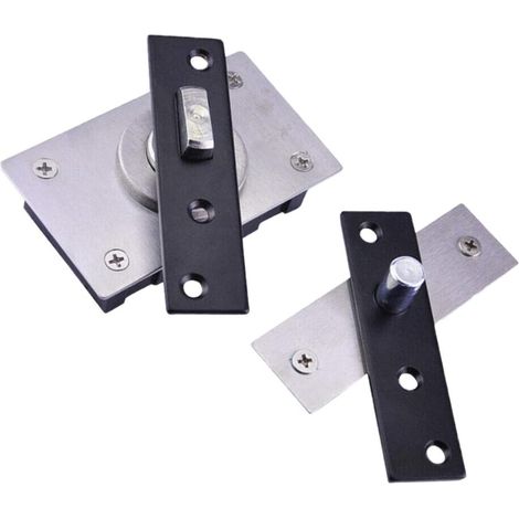 BRAVIX Type plus Lourd 360Degree Porte D'Axe de Porte Pivot Rotation CharnièRes Porte en Aluminium