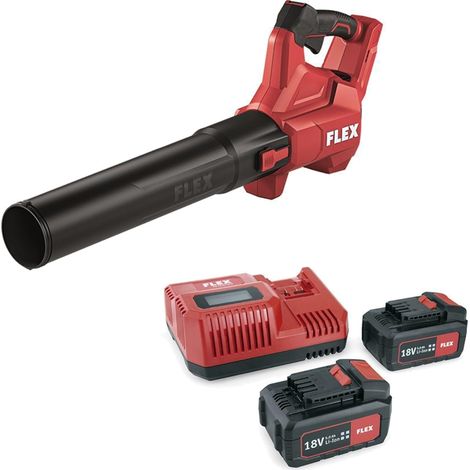 Flex Akku-Laubbläser 18 V GBL 790 18-EC inkl 2 Akkus 5,0 Ah und Ladegerät
