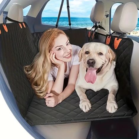 Tapis de coffre pour animaux de compagnie, couchage pour chien sur la banquette arrière, tapis de voyage pour chien, tapis de voiture pour les sorties