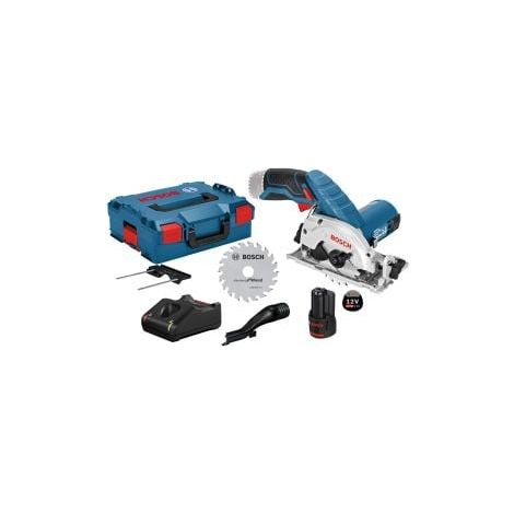 Bosch sega circolare a batteria GKS 12V-26 12 V Ø 85 mm / 1x batteria da 3,0 Ah + caricabatterie incl. accessori in L-Boxx (1/4)