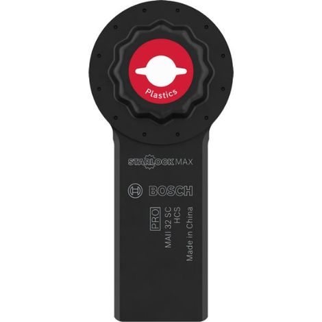 Bosch 1x Lame pour outil multifonctions PRO Silicone and Mineral Wool MAII 32 SC (pour Silicone, Largeur 32 mm, Professional Accessoire Outil multifonction) (1/5)