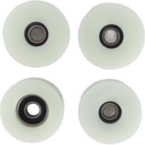 CFTGIW 4 Pièces Rouleau Tendeur de Chaîne de Poulie ABS Alliage Métallique Haute Résistance pour Moteur 49 66 80 Vélo motorisé Rouleau Tendeur motorisé Kit de Rouleau Tendeur de. (1/5)