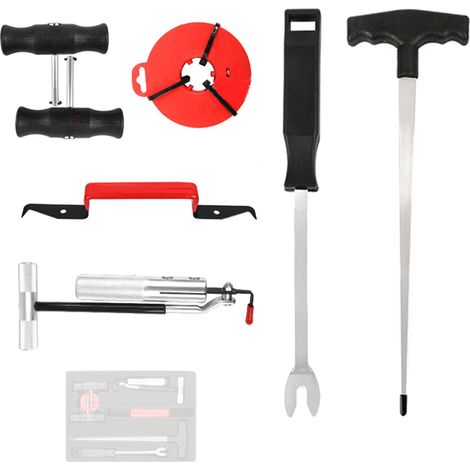 Kit profesional de herramientas para desmontar parabrisas de coche, juego de herramientas para reemplazar parabrisas de automóviles, herramienta para desmontar ventanas de automóviles (1/5)