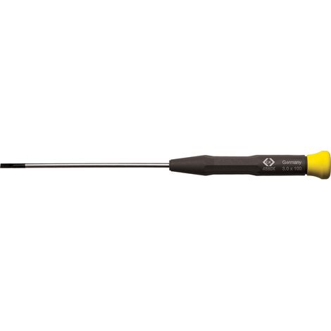 C.K Xonic Elektronik- u. Feinmechanik Schlitz-Schraubendreher Klingenbreite: 1.2 mm Klingenlänge: 60