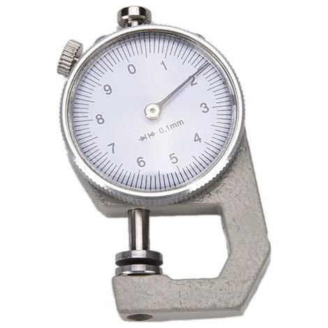 0-10mm Skala Dickenmessgerät für Leder und Papier, Dickenmessgerät für Lederfolien und Papier (1/5)