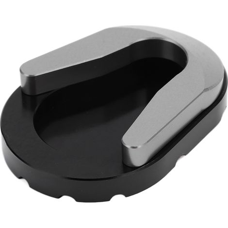 Support d'élargisseur de béquille latérale moto, plaque rallonge en titane, compatible Vespa Sprint 150 2013-2020, accessoire stabilisateur pour stationnement, repose-pied renforcé (1/5)