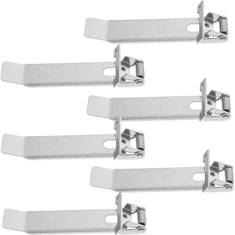 6pièces Clips de Fixation à Ressort pour Spots Encastrés Accessoires Éclairage Pince de Maintien Remplacement pour Plafonniers (1/5)