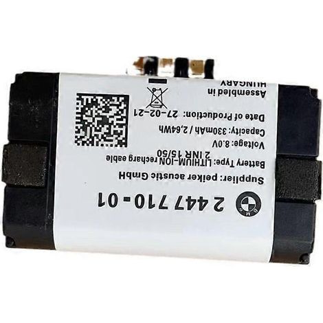 SOS-Notstrombatterie 84102447710 84109361678 Kompatibel mit F20 F22 F40 G30 F90