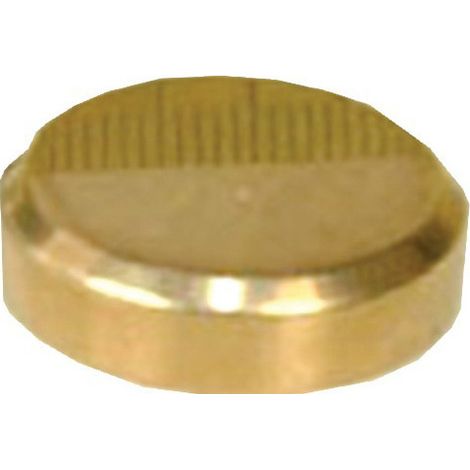 Select 9020D18S10 Tapón para tornillos Latón 18 mm Pack de 10 (1/2)