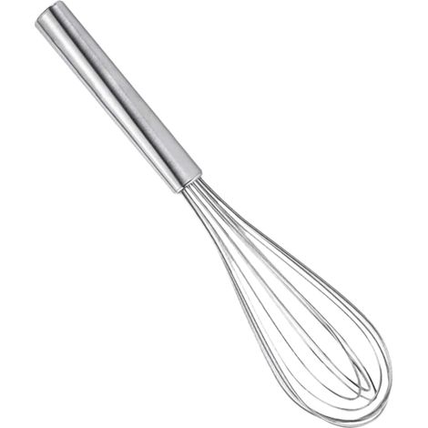 Batteur À Œufs Manuel En Acier Inoxydable Pour Mélanger Les Sauces Les Œufs Et Les Crêpes (1/5)