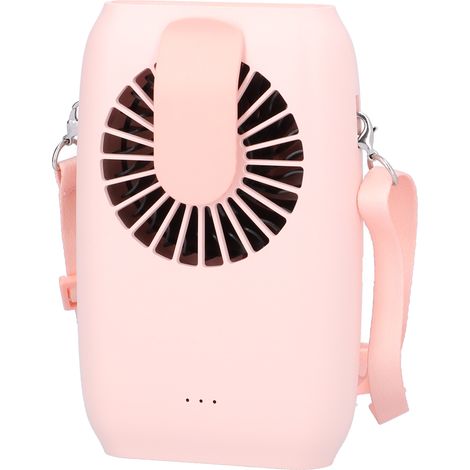 Multifunktionaler Mini-Nackenventilator aus ABS, tragbar, mit USB-Ladefunktion, handlicher Tischventilator (1/5)