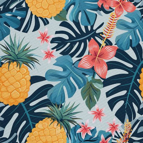 TISSUS DÉCORATIFS D'EXTÉRIEUR OXFORD - motif été DX8905 (1/5)