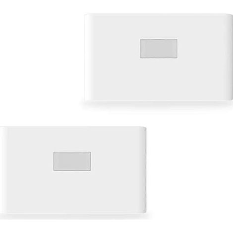 Veilleuse LED rechargeable intelligente à détecteur de mouvement, applique murale pour chambre, couloir ou armoire (lot de 2) - FFY (1/4)