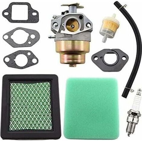 GCV 190 Carburateur avec Bougie D'allumage Ligne de Carburant pour Honda GCV190 GCv160 Moteur Convient pour tondeuse à gazon 16100-z0y-m42 (1/4)