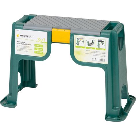 Stuhl Strend Pro TC1611, Garten, mit Stauraum, Kniebank, 57x27x37 cm (1/5)