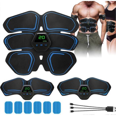 AquaForge è un dispositivo di elettrostimolazione muscolare per i muscoli addominali che li tonifica e li stimola, adatto sia a uomini che a donne. (1/4)