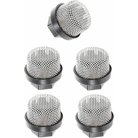 246385 Lot de 5 filtres d'entrée de tuyau d'aspiration en maille pour pompes à peinture Graco 495 Ultra 395 390 Airless Wagner Spraytech Titan (1/5)