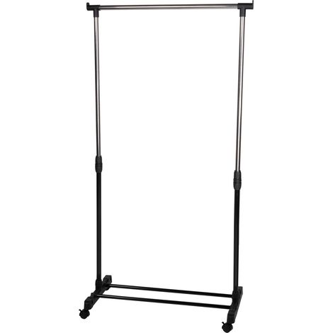 alpina portant à vêtements Noir H159xl41xL78cm (1/5)