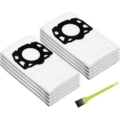 Confezione da 8 sacchetti filtro per aspirapolvere Kärcher WD4 WD5 WD6 MV4 MV5 MV6, kit di accessori di ricambio per sacchetto raccoglipolvere Kärcher 2.863-006.0 (1/5)