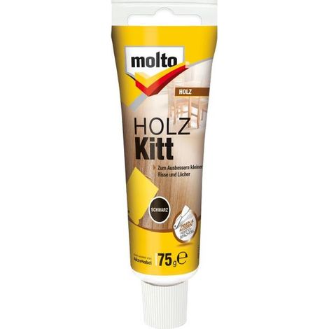 MOLTO Holz-Kitt Schwarz 75gr - 5087751