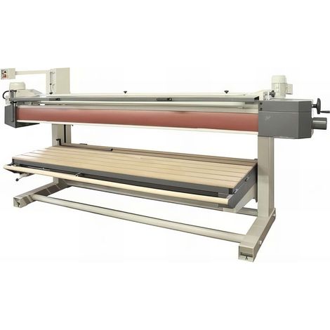 Ponceuse stationnaire longue bande 3000 W – Monte/baisse électrique – Pour bois dur – Vitesse 13 m/s – Largeur bande 150 mm – Holzprofi
