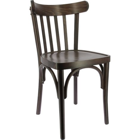 Chaise LIVERPOOL en bois style bistrot pour intérieur