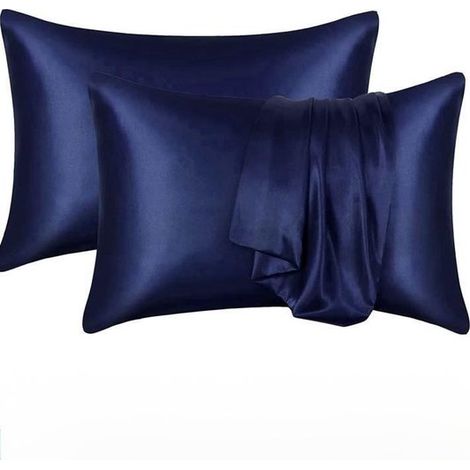 Lot de 2 taies d'oreiller - microfibre brossée douce et facile d'entretien - infroissable et résistante aux couleurs - 51 x 76 cm - Gris foncé (1/5)