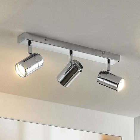 [GEBRAUCHT] B-Ware Lindby Remilan Deckenstrahler chrom lang Deckenlampe Deckenleuchte Lampe Leuchte (1/2)