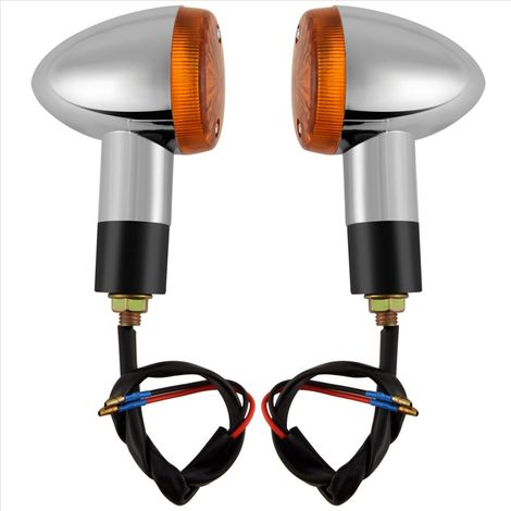 Intermitentes delanteros y traseros para motocicletas, modelos estándar y personalizados B (1/2)