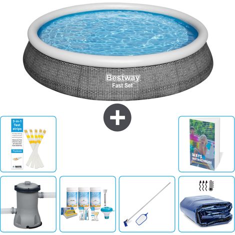 Bestway Fast Set Rund - 396x84 cm - 7-teilig S267 (1/5)