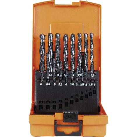 Projahn, Kit de forets hélicoïdaux ECO HSS-R, en cassette